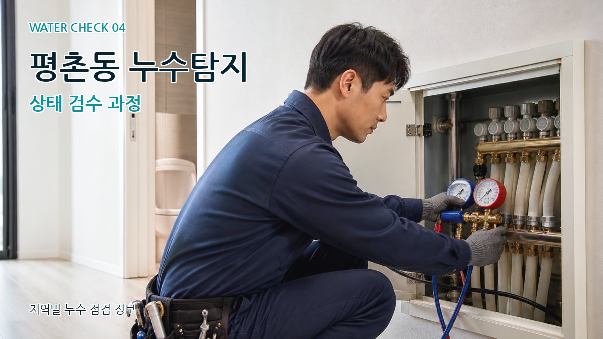 평촌동 누수탐지 누수탐지 이미지