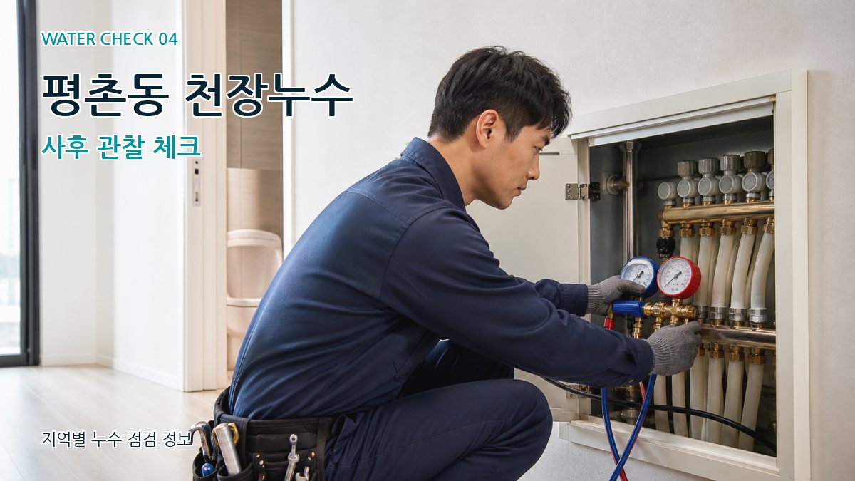 평촌동 누수탐지 누수탐지 이미지