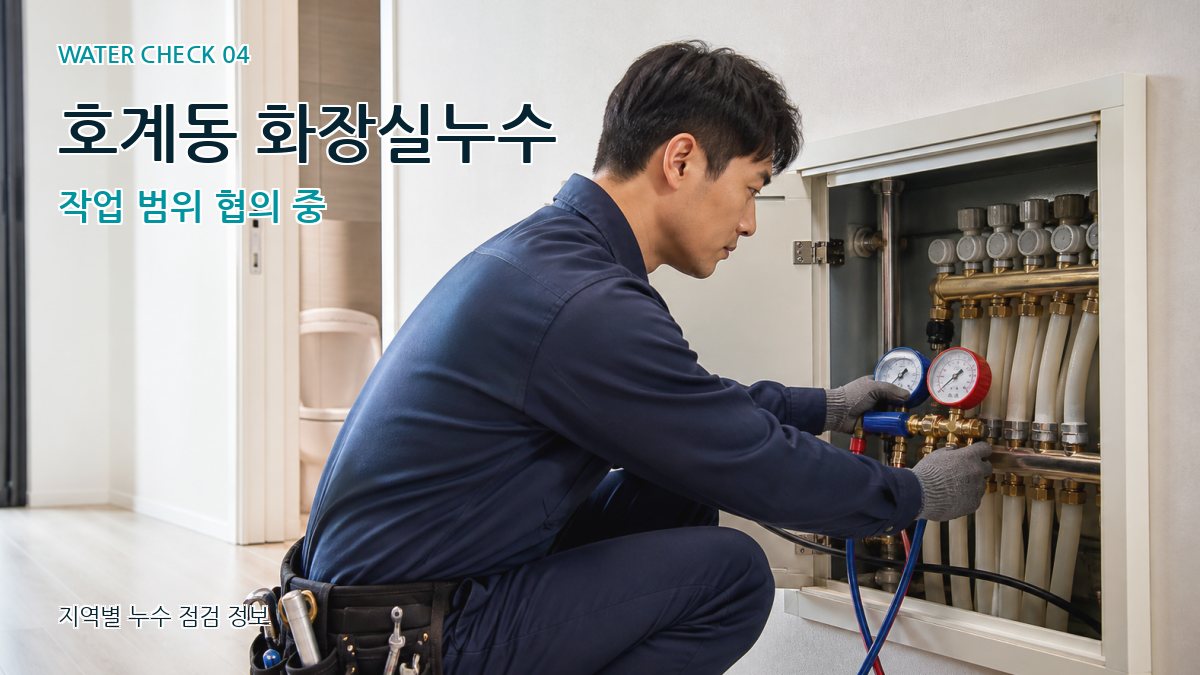 호계동 누수탐지 누수탐지 이미지