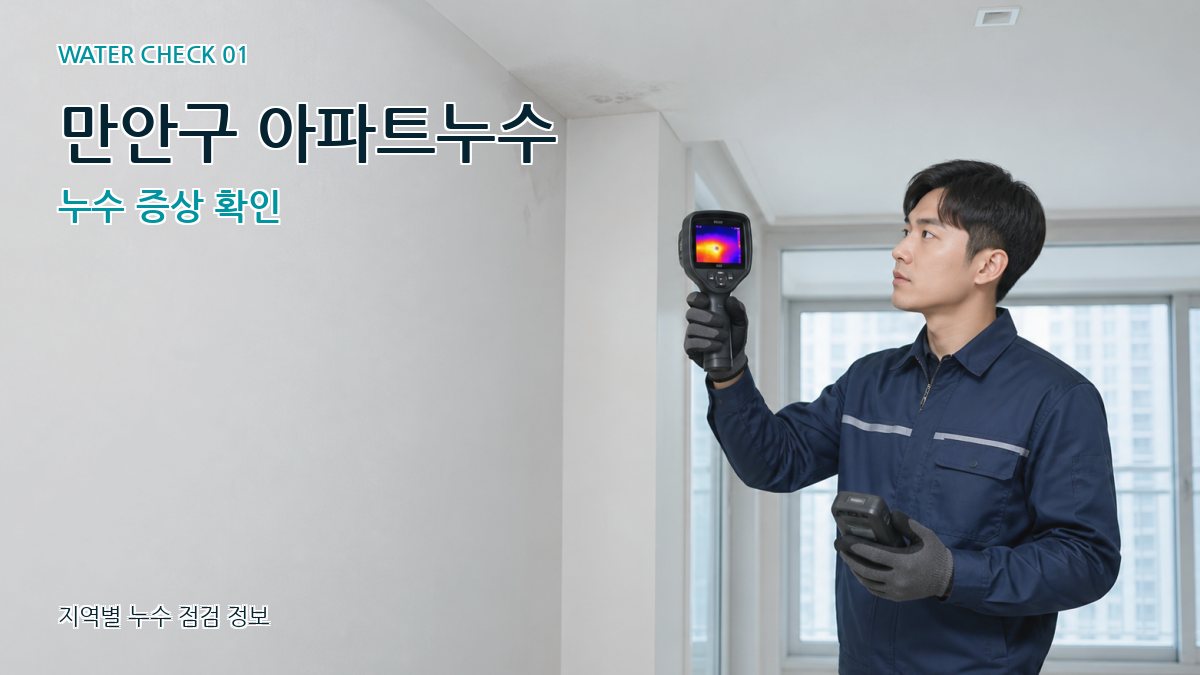 만안구 아파트누수 누수탐지 이미지