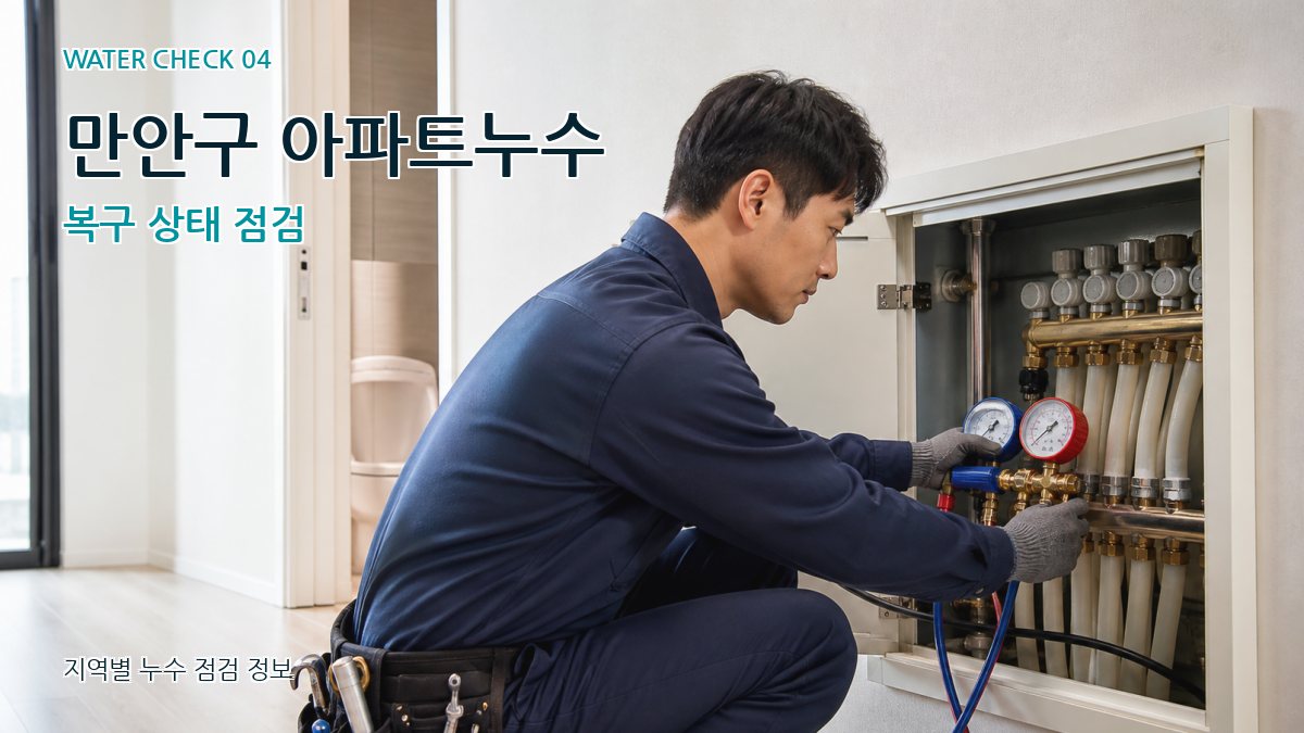 만안구 누수탐지 누수탐지 이미지