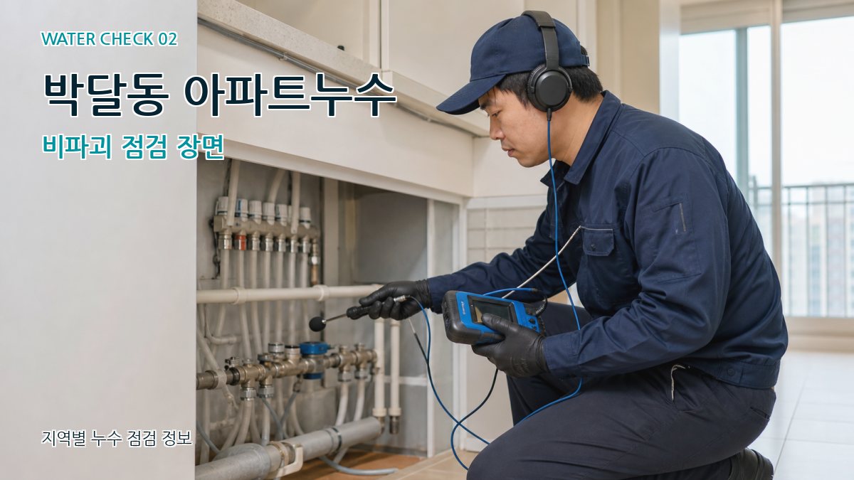 박달동 화장실누수 누수탐지 이미지