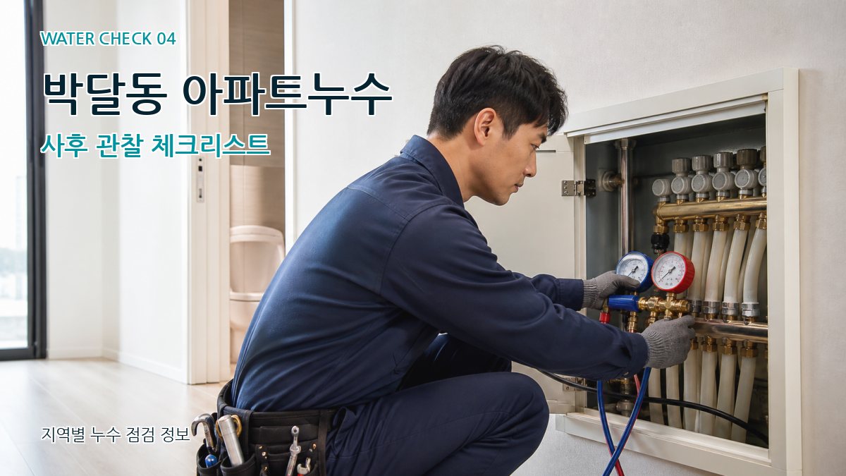 박달동 누수탐지 누수탐지 이미지