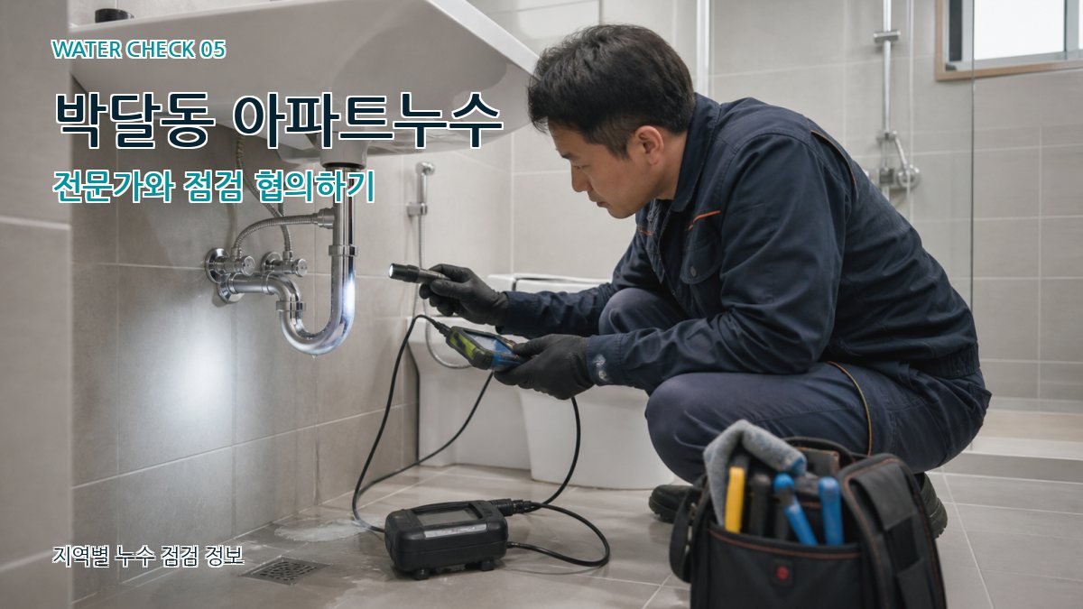 박달동 누수공사 누수탐지 이미지