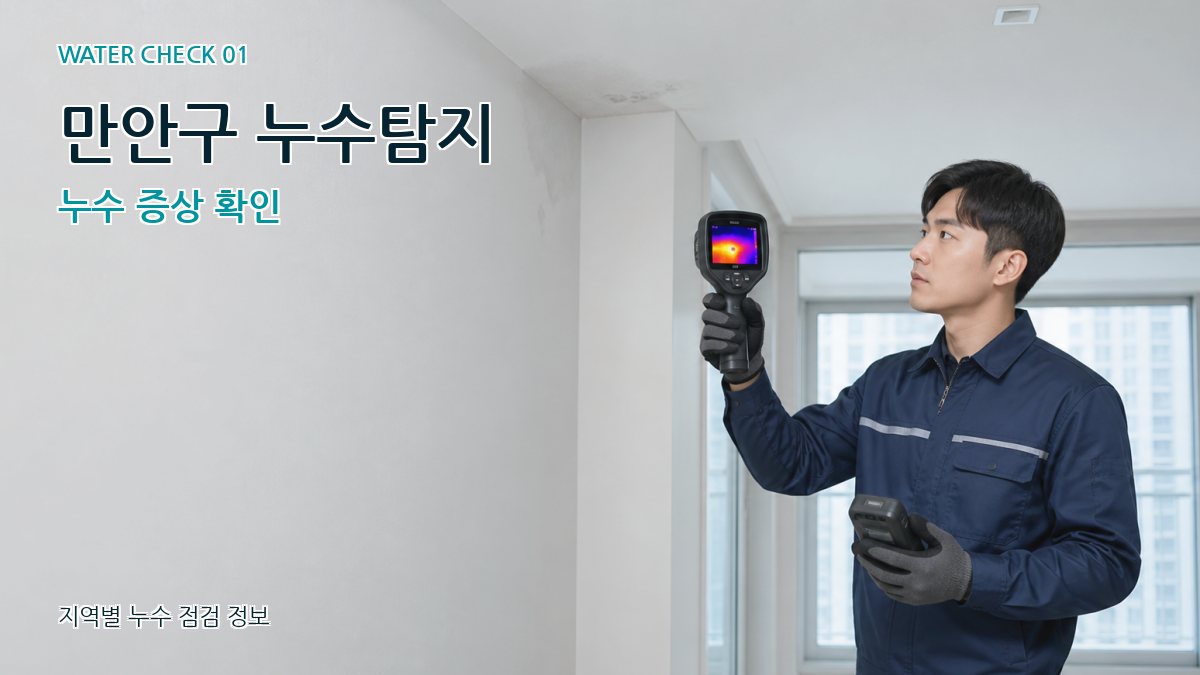 만안구 아파트누수 누수탐지 이미지