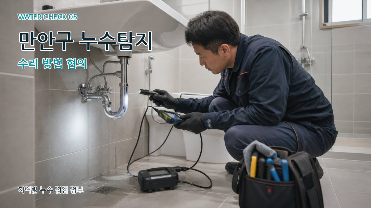 만안구 누수공사 누수탐지 이미지