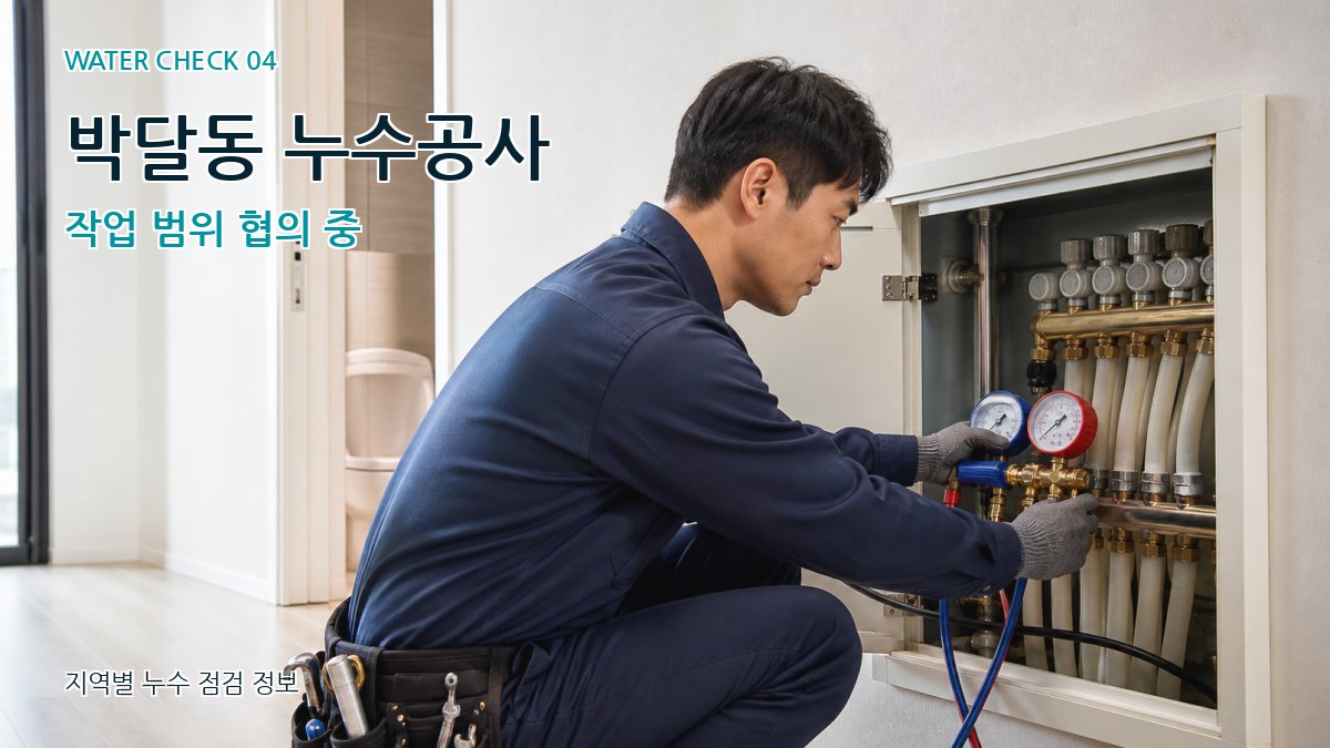 박달동 누수탐지 누수탐지 이미지
