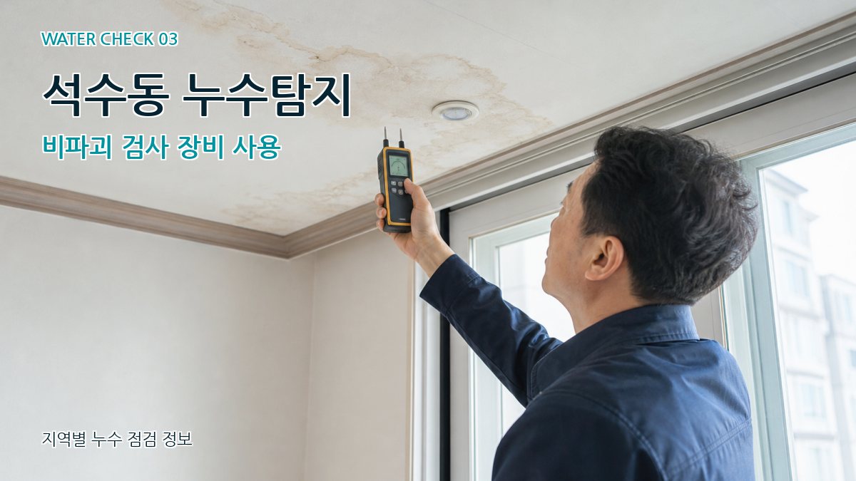석수동 천장누수 누수탐지 이미지