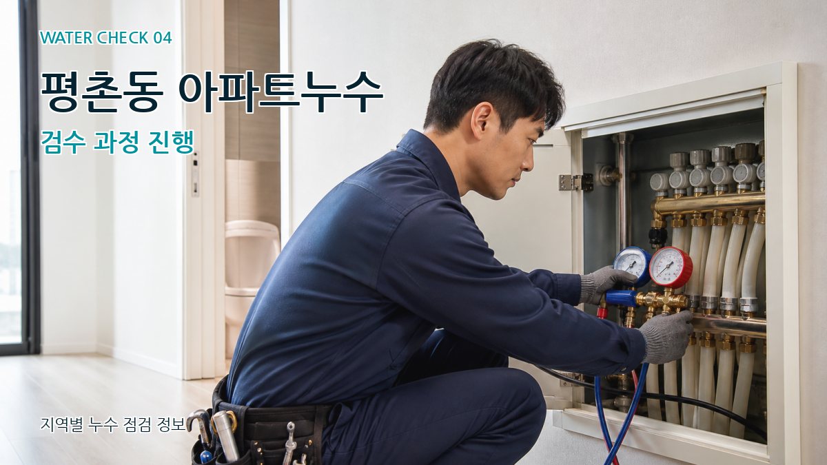 평촌동 누수탐지 누수탐지 이미지