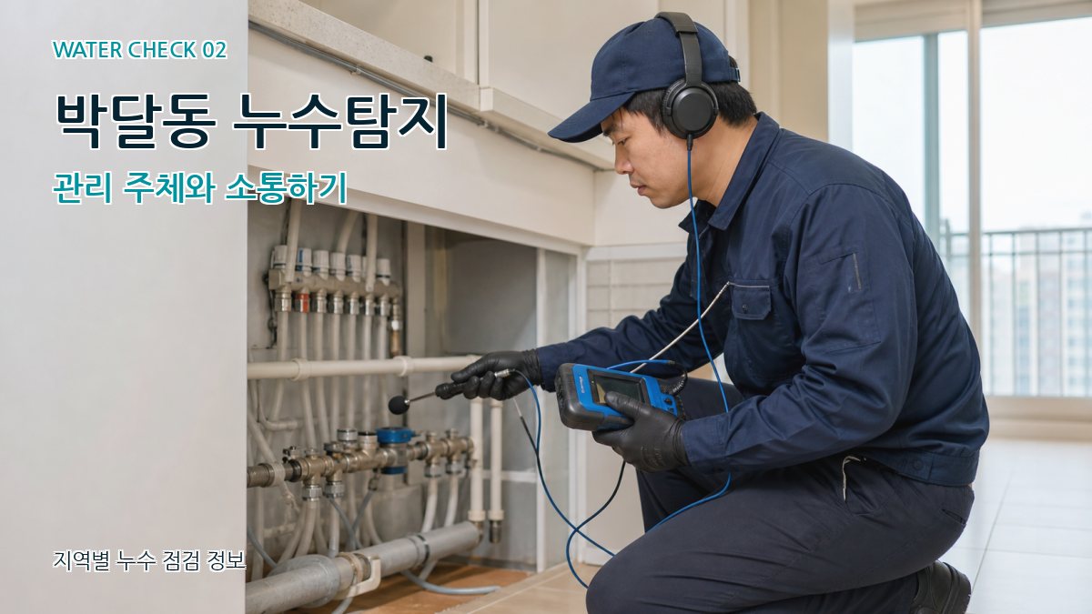 박달동 화장실누수 누수탐지 이미지