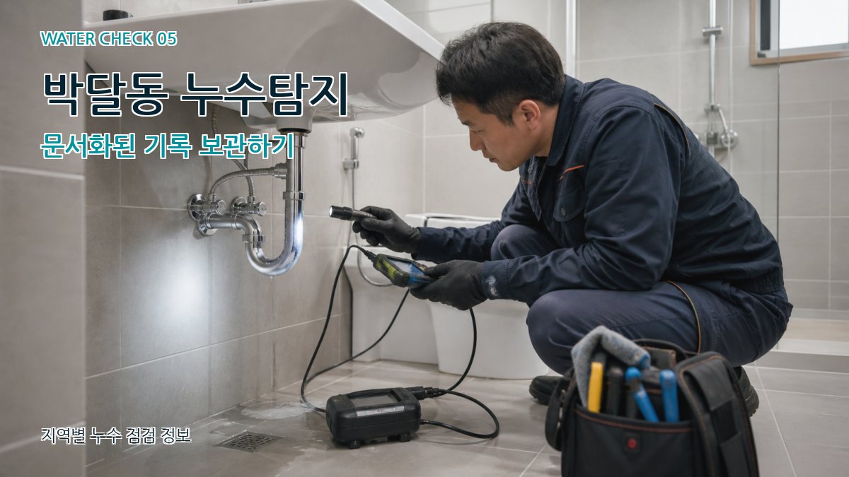 박달동 누수공사 누수탐지 이미지