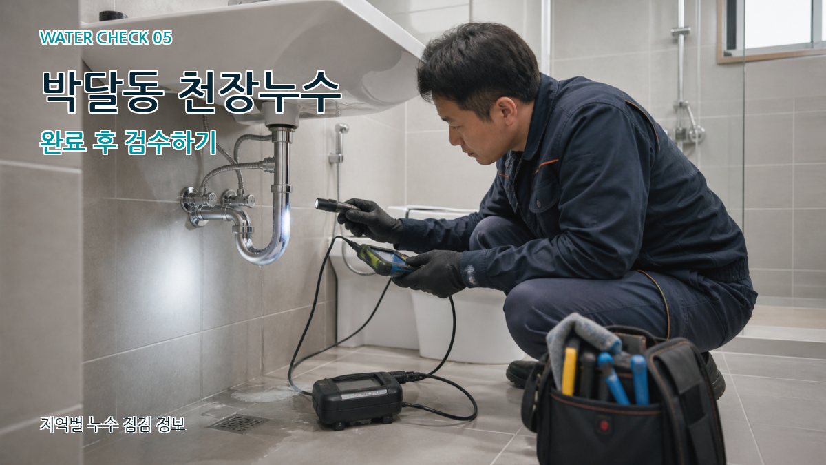 박달동 누수공사 누수탐지 이미지