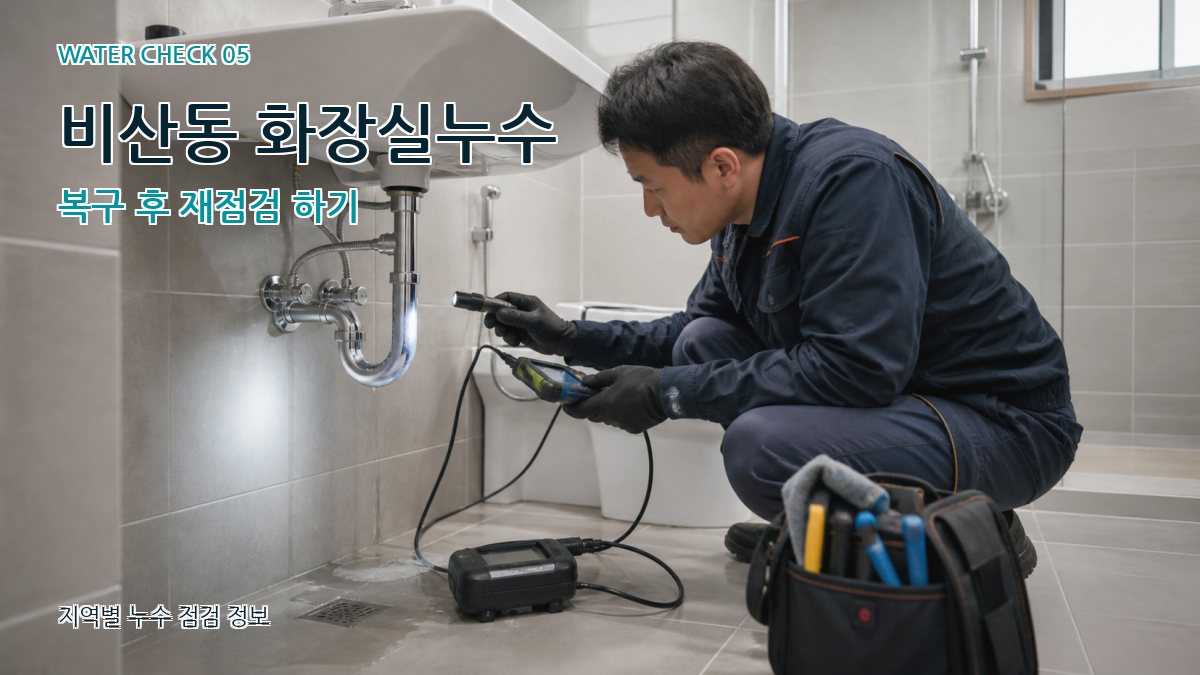 비산동 누수공사 누수탐지 이미지