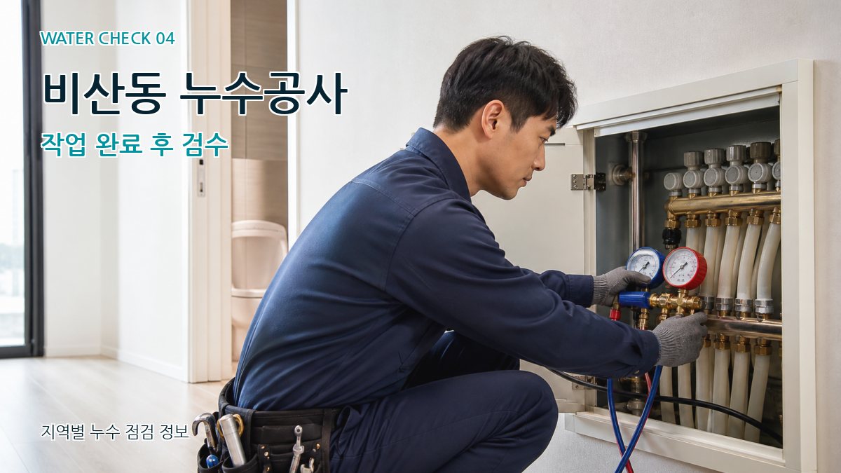 비산동 누수탐지 누수탐지 이미지