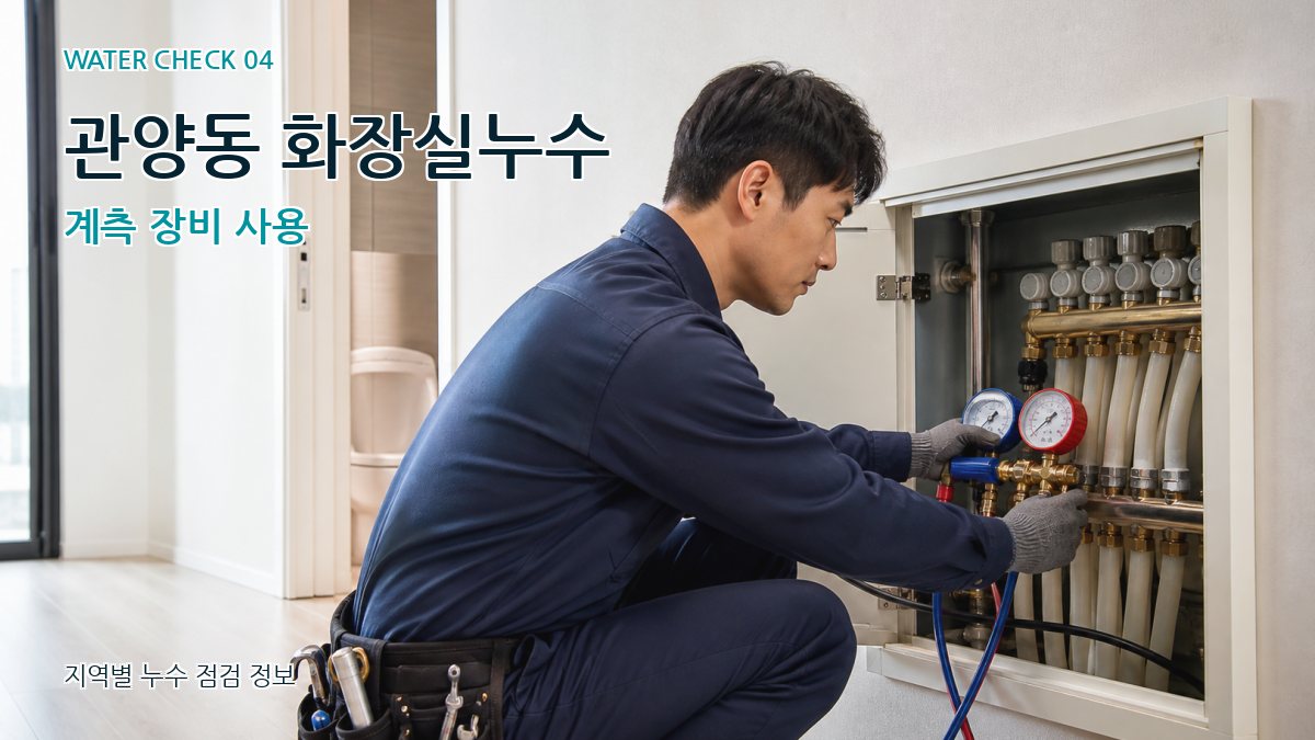 관양동 누수탐지 누수탐지 이미지
