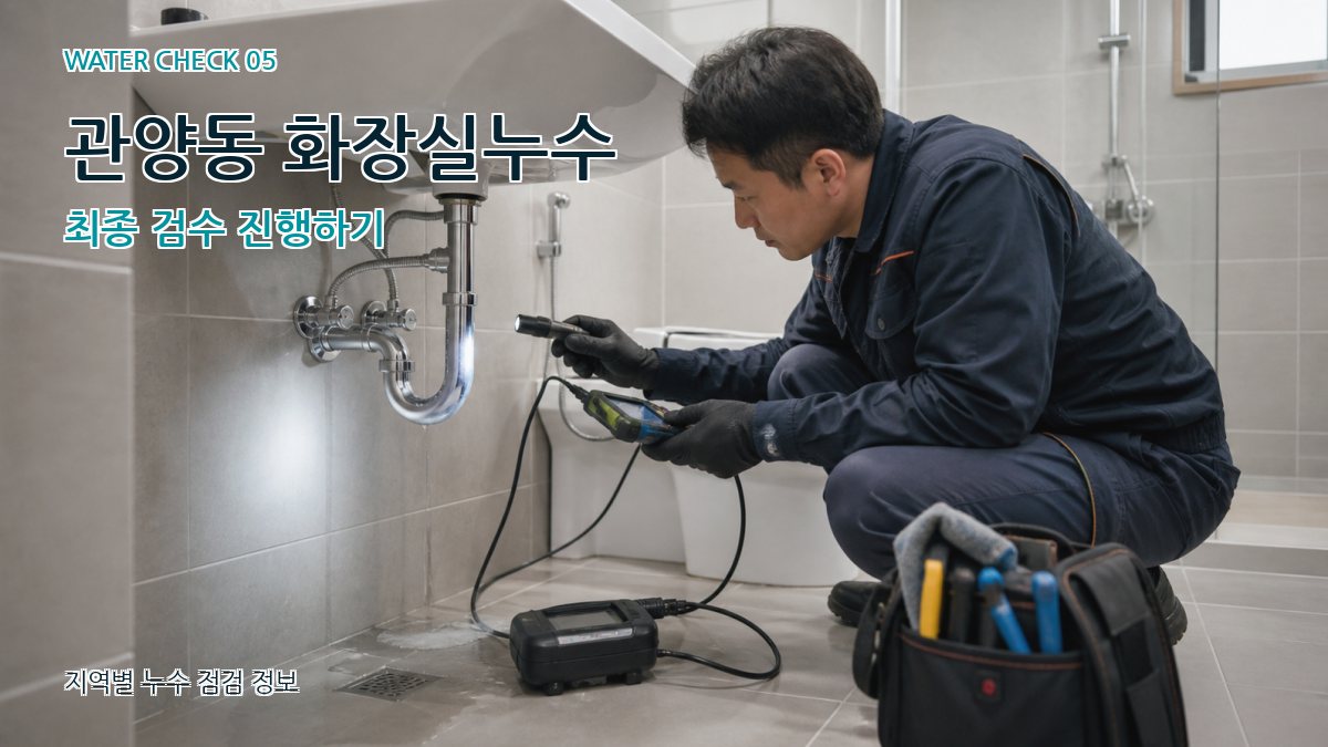 관양동 누수공사 누수탐지 이미지